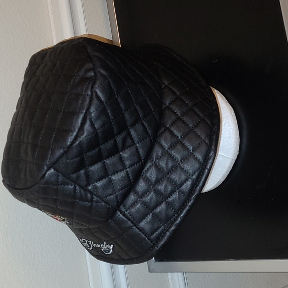 Ed Hardy Black Embroidered Bucket Hat - OSFM - Picture 4 of 11